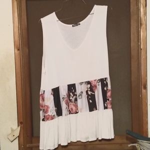 White heimish 2xl tank top